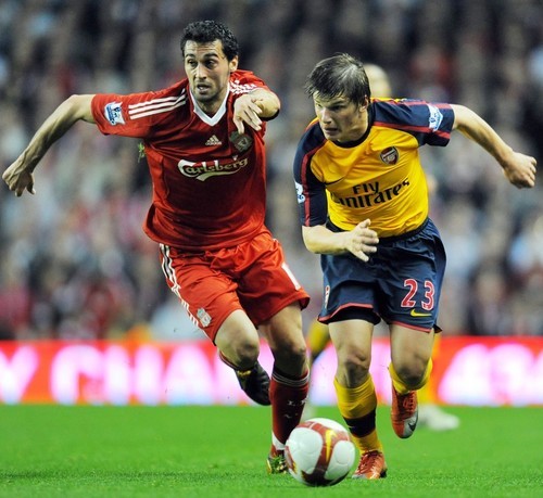 Альваро Арбелоа и Андрей Аршавин Альваро Арбелоа и Андрей Аршавин