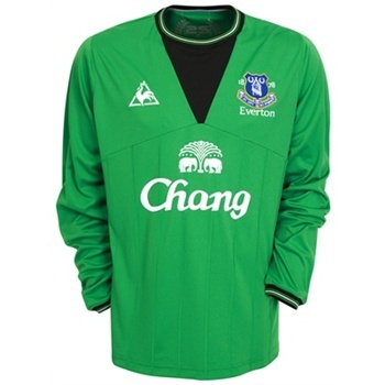 Новая форма голкипера Эвертона Новая форма голкипера Эвертона