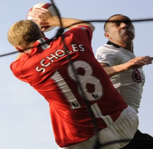 Пол Скоулз и Бобби Замора Пол Скоулз и Бобби Замора