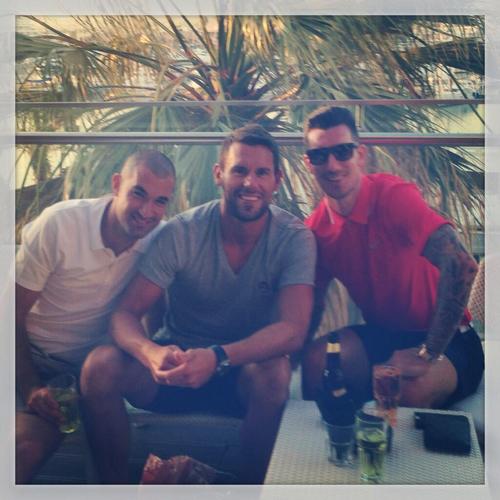 Боаз Майхилл, Бен Фостер и Лайам Риджуэлл Боаз Майхилл, Бен Фостер и Лайам Риджуэлл