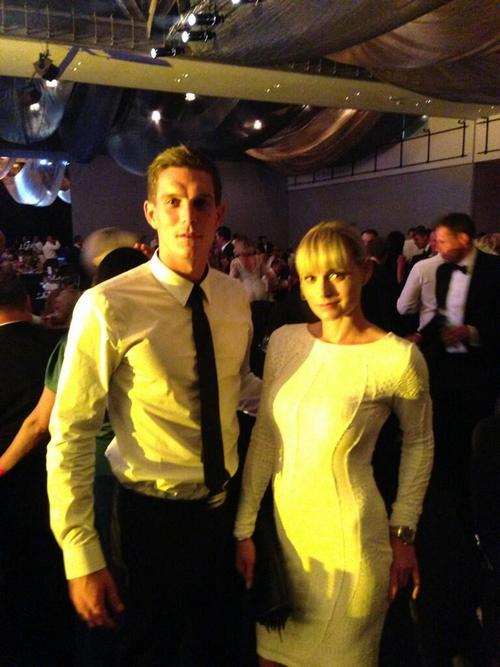 Даниэль Аггер с женой Даниэль Аггер с женой