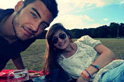 Паулу Газзанига с сестрой Паулу Газзанига с сестрой