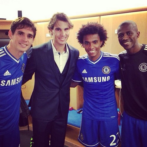 Оскар, Рафаэль Надаль, Виллиан и Рамирес Оскар, Рафаэль Надаль, Виллиан и Рамирес