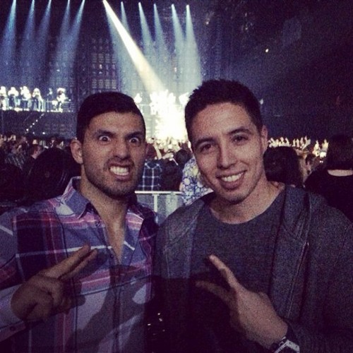 Серхио Агуэро и Самир Насри Серхио Агуэро и Самир Насри