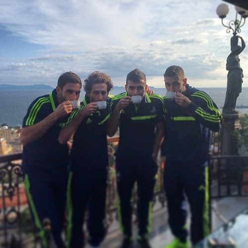 Анхель Ранхель, Хосе Каньяс, Жорди Амат и Альваро Васкес Анхель Ранхель, Хосе Каньяс, Жорди Амат и Альваро Васкес