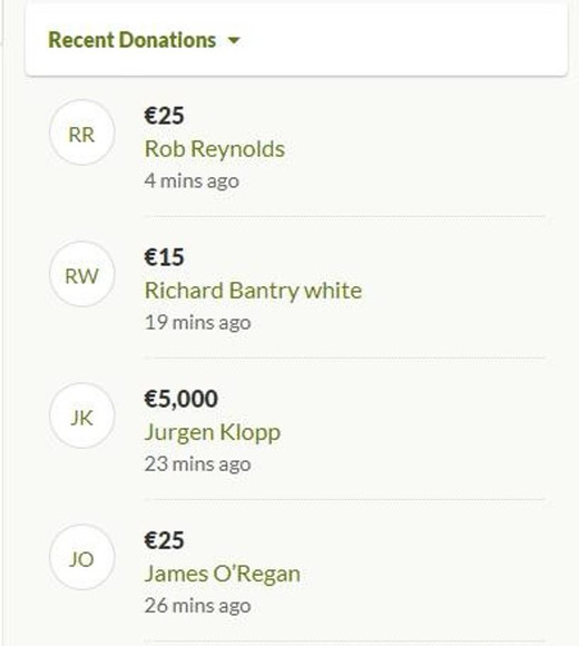 Пожертвование Клоппа Пожертвование Клоппа