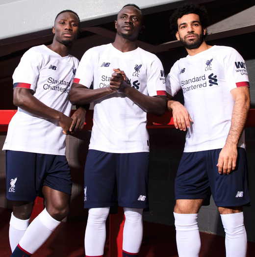 Новая выездная форма Ливерпуля на сезон 2019/20 Новая выездная форма Ливерпуля на сезон 2019/20