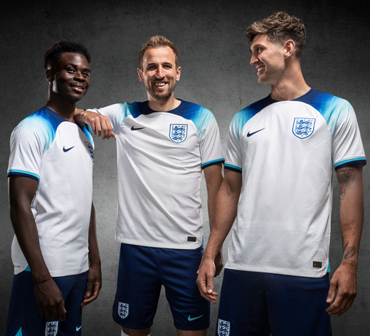 Новая форма сборной Англии на сезон 2022/23 Новая форма сборной Англии на сезон 2022/23